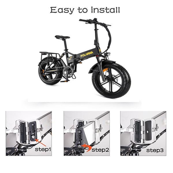 Ploarna 48V M4 M5 M6 X-01 Model ELECTRIC BIKE BATTERY - Polarna Ebikes Polarna Ebikes M5 Model 15Ah BATTERY POLANRA Ploarna 48V M4 M5 M6 X-01 Model ELECTRIC BIKE BATTERY