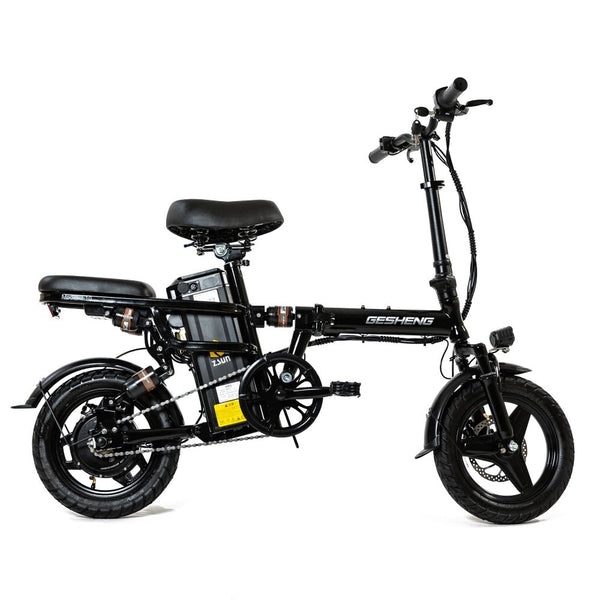 Polarna F10 14“ Electric Bike Foldable With 400W Motor 48V 17.5Ah Battery Luxury 10 suspension system - Polarna Ebikes Polarna Ebikes Black POLANRA Polarna F10 14“ Electric Bike Foldable With 400W Motor 48V 17.5Ah Battery Luxury 10 suspension system