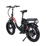 Polarna Hannover 20“ Fat Tire Foldable Electric Bike With 750W Motor 48V 30Ah Samsung Battery Seat Shock Absorber - Polarna Ebikes Polarna Ebikes Hannover ebike BK+Front Base POLANRA Polarna Hannover 20“ Fat Tire Foldable Electric Bike With 750W Motor 48V 30Ah Samsung Battery Seat Shock Absorber