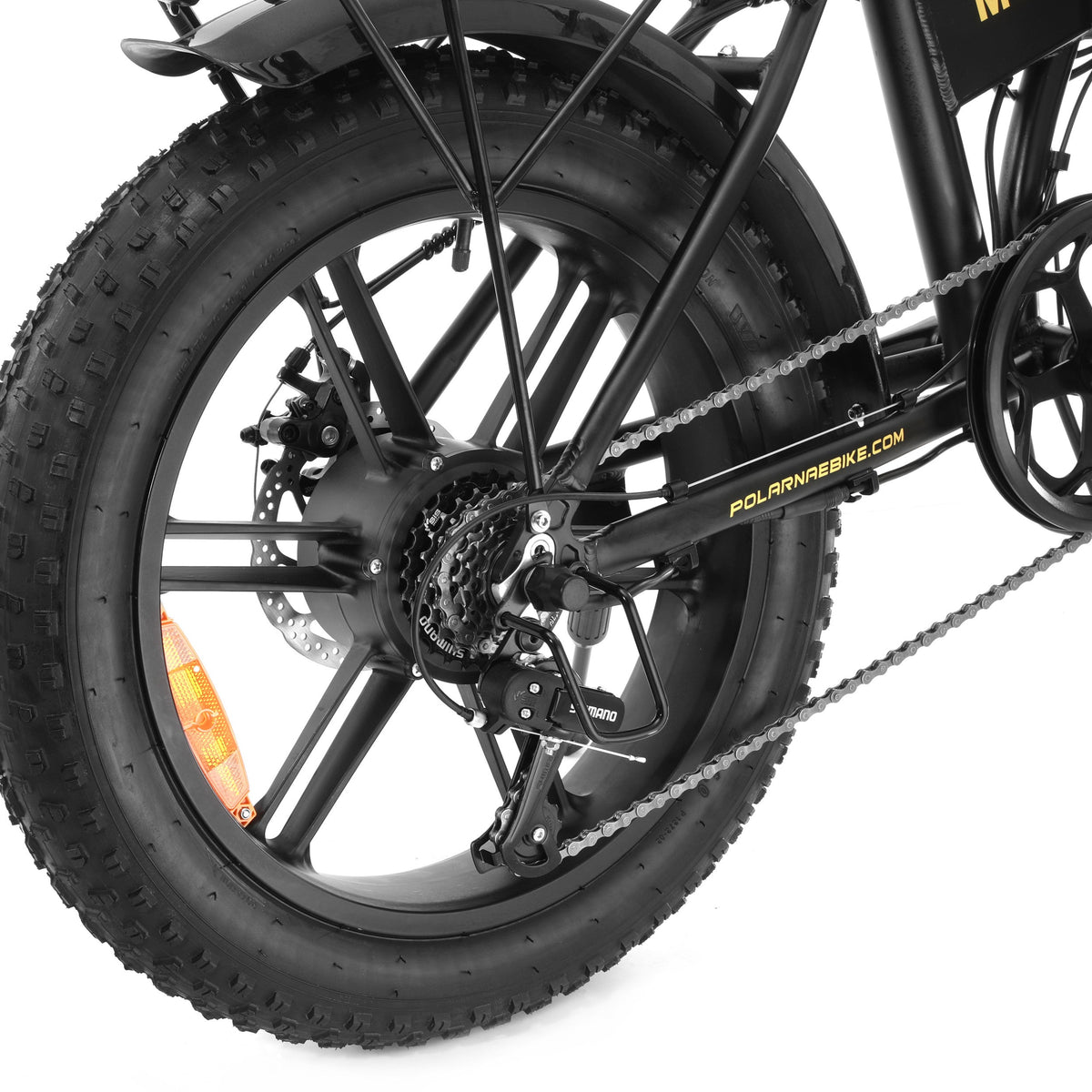 POLARNA M3 20“ Fat Tire Foldable Electric Bike With 750W Motor 48V 13Ah Battery for Snow Sand Outdoor(USA) - Polarna Ebikes Polarna Ebikes Black POLANRA POLARNA M3 20“ Fat Tire Foldable Electric Bike With 750W Motor 48V 13Ah Battery for Snow Sand Outdoor(USA)