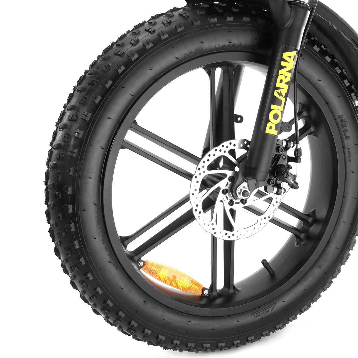 POLARNA M3 20“ Fat Tire Foldable Electric Bike With 750W Motor 48V 13Ah Battery for Snow Sand Outdoor(USA) - Polarna Ebikes Polarna Ebikes Black POLANRA POLARNA M3 20“ Fat Tire Foldable Electric Bike With 750W Motor 48V 13Ah Battery for Snow Sand Outdoor(USA)