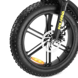 POLARNA M3 20“ Fat Tire Foldable Electric Bike With 750W Motor 48V 13Ah Battery for Snow Sand Outdoor(USA) - Polarna Ebikes Polarna Ebikes Black POLANRA POLARNA M3 20“ Fat Tire Foldable Electric Bike With 750W Motor 48V 13Ah Battery for Snow Sand Outdoor(USA)