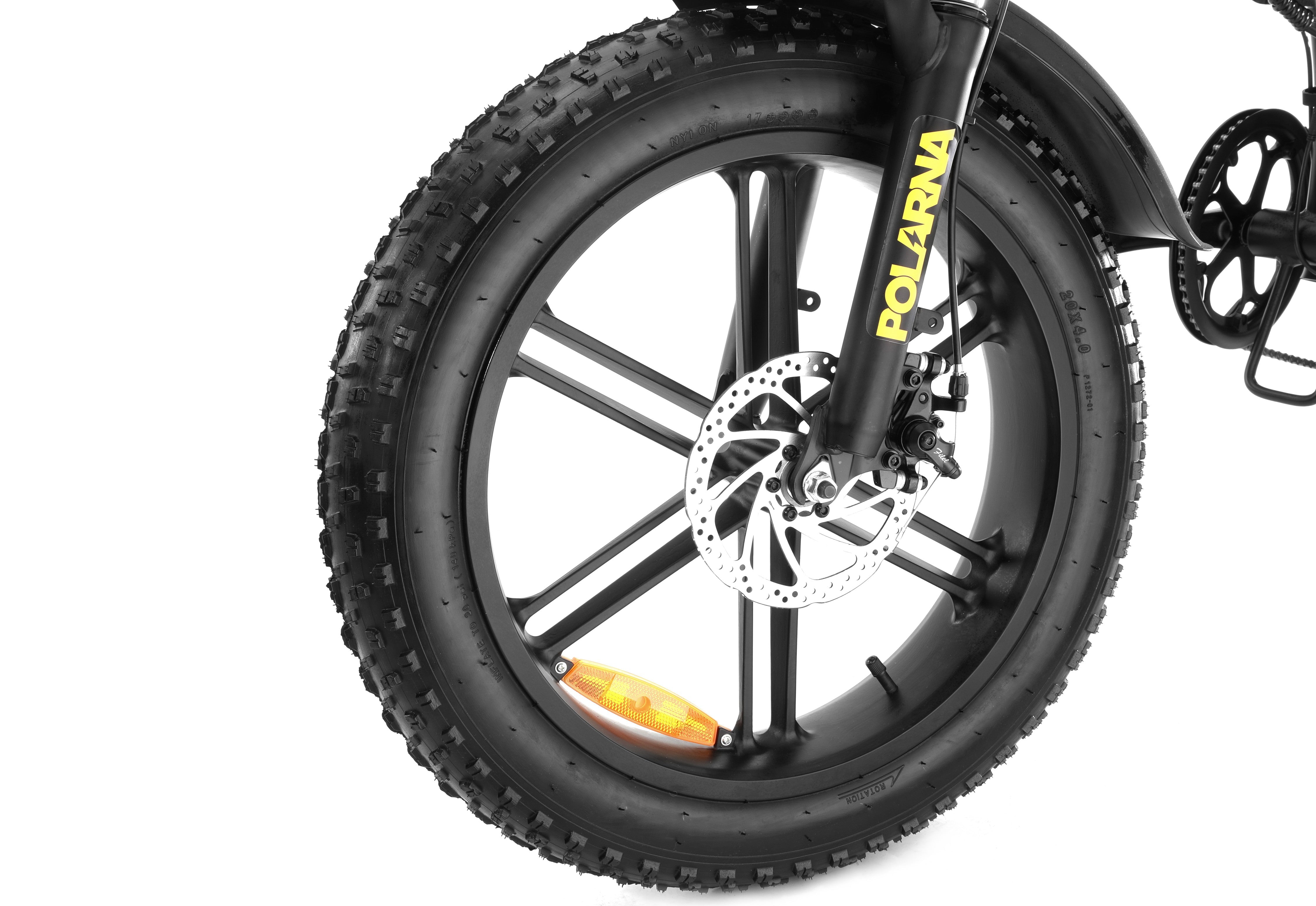 POLARNA M3 20“ Fat Tire Foldable Electric Bike With 750W Motor 48V 13Ah Battery for Snow Sand Outdoor(USA) - Polarna Ebikes Polarna Ebikes Black POLANRA POLARNA M3 20“ Fat Tire Foldable Electric Bike With 750W Motor 48V 13Ah Battery for Snow Sand Outdoor(USA)