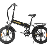 POLARNA M3 20“ Fat Tire Foldable Electric Bike With 750W Motor 48V 13Ah Battery for Snow Sand Outdoor(USA) - Polarna Ebikes Polarna Ebikes Black POLANRA POLARNA M3 20“ Fat Tire Foldable Electric Bike With 750W Motor 48V 13Ah Battery for Snow Sand Outdoor(USA)