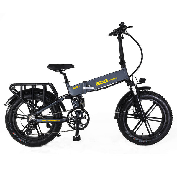 Polarna M4 20" foldable electric mountain bike 750W with a sturdy frame and large tires for optimal performance.