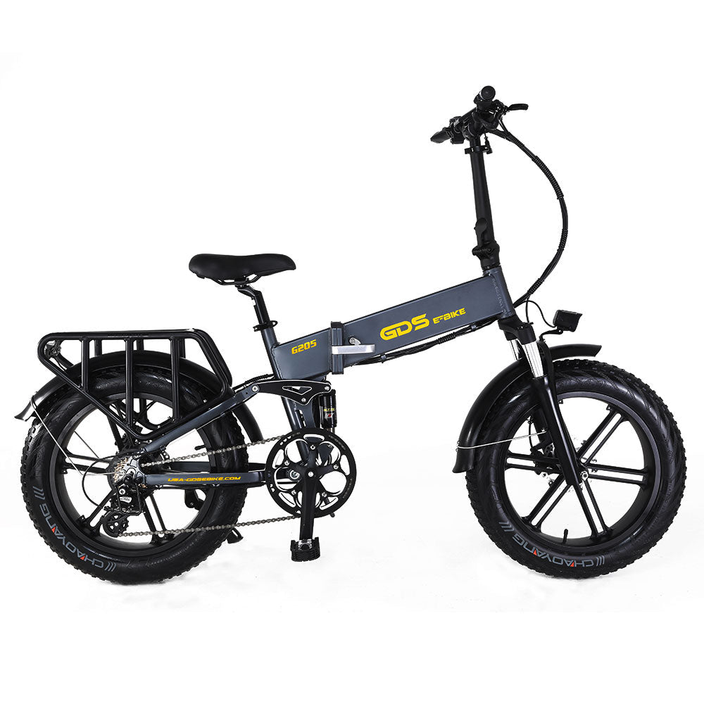 Polarna M4 20" foldable electric mountain bike 750W with a sturdy frame and large tires for optimal performance.