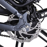 Polarna M4 20“ Electric Mountain Bike Foldable With 750W Motor 48V 14Ah Battery Pneumatic Fork - Polarna Ebikes Polarna Ebikes DarkGreen POLANRA Polarna M4 20“ Electric Mountain Bike Foldable With 750W Motor 48V 14Ah Battery Pneumatic Fork