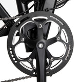 Polarna M5 20“ Fat Tire Foldable Electric Bike With 750W Motor 48V 15Ah Battery Pneumatic Fork(USA) - Polarna Ebikes Polarna Ebikes Black POLANRA Polarna M5 20“ Fat Tire Foldable Electric Bike With 750W Motor 48V 15Ah Battery Pneumatic Fork(USA)
