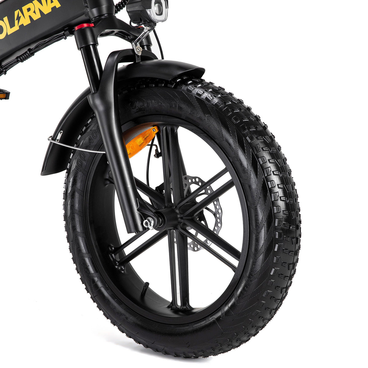 Polarna M5 20“ Fat Tire Foldable Electric Bike With 750W Motor 48V 15Ah Battery Pneumatic Fork(USA) - Polarna Ebikes Polarna Ebikes Black POLANRA Polarna M5 20“ Fat Tire Foldable Electric Bike With 750W Motor 48V 15Ah Battery Pneumatic Fork(USA)