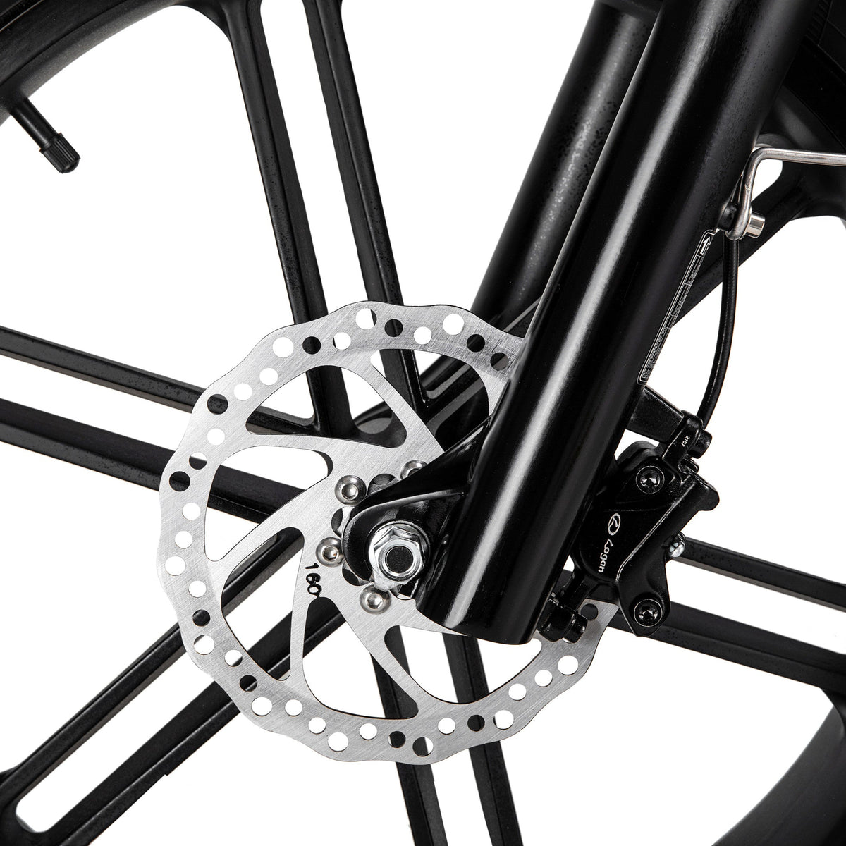 Polarna M5 20“ Fat Tire Foldable Electric Bike With 750W Motor 48V 15Ah Battery Pneumatic Fork(USA) - Polarna Ebikes Polarna Ebikes Black POLANRA Polarna M5 20“ Fat Tire Foldable Electric Bike With 750W Motor 48V 15Ah Battery Pneumatic Fork(USA)