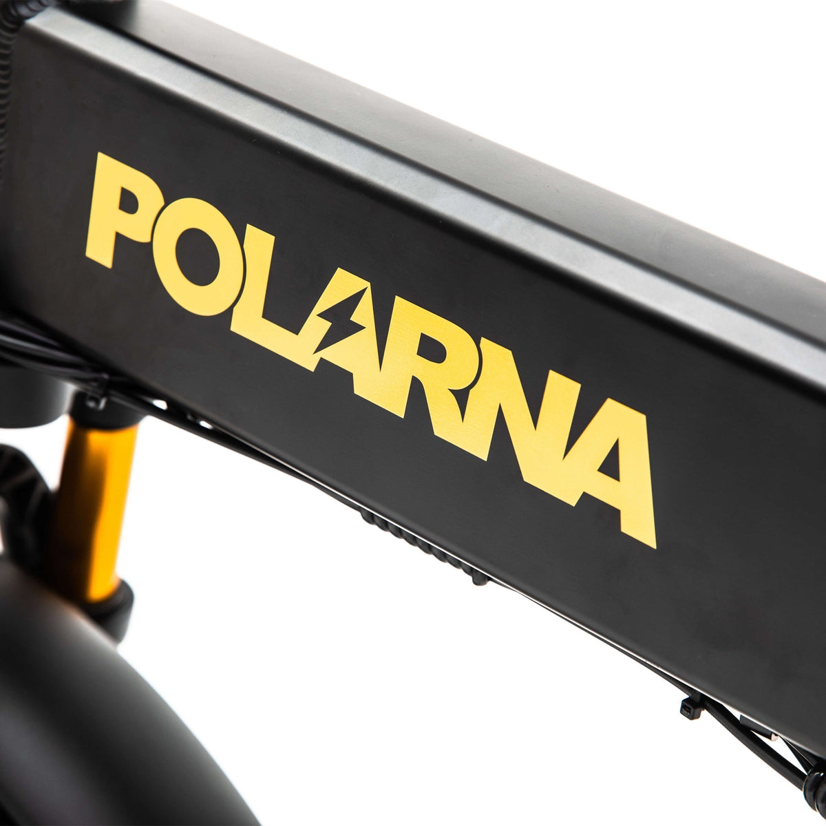 Polarna M6 20“ Fat Tire Foldable Electric Bike With 1000W Motor 48V 17.5Ah Samsung Battery hydraulic Fork - Polarna Ebikes Polarna Ebikes M6 BLACK mechanical shock and 80C display POLANRA Polarna M6 20“ Fat Tire Foldable Electric Bike With 1000W Motor 48V 17.5Ah Samsung Battery hydraulic Fork