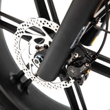 Polarna M6 20“ Fat Tire Foldable Electric Bike With 1000W Motor 48V 17.5Ah Samsung Battery hydraulic Fork - Polarna Ebikes Polarna Ebikes M6 BLACK mechanical shock and 80C display POLANRA Polarna M6 20“ Fat Tire Foldable Electric Bike With 1000W Motor 48V 17.5Ah Samsung Battery hydraulic Fork