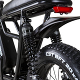 Polarna X-01 20“ 4.0 Fat Tire Electric Motorbike With 1000W Motor 48V 22.5Ah SamSung Battery Pneumatic Fork(USA) - Polarna Ebikes Polarna Ebikes Black POLANRA Polarna X-01 20“ 4.0 Fat Tire Electric Motorbike With 1000W Motor 48V 22.5Ah SamSung Battery Pneumatic Fork(USA)