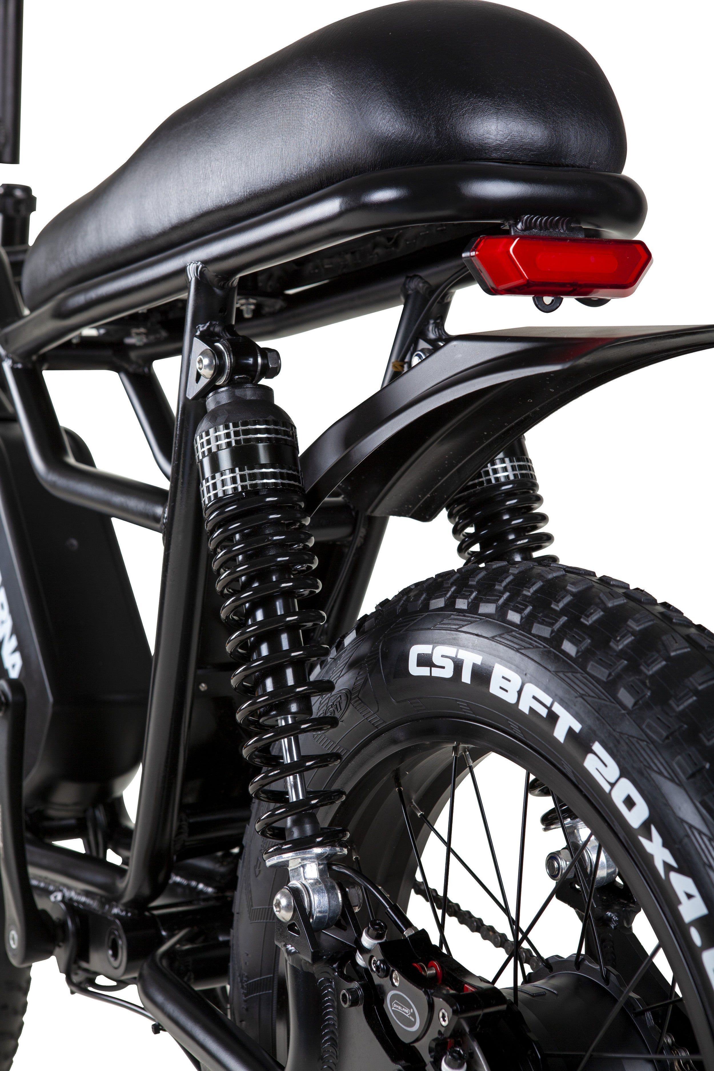 Polarna X-01 20“ 4.0 Fat Tire Electric Motorbike With 1000W Motor 48V 22.5Ah SamSung Battery Pneumatic Fork(USA) - Polarna Ebikes Polarna Ebikes Black POLANRA Polarna X-01 20“ 4.0 Fat Tire Electric Motorbike With 1000W Motor 48V 22.5Ah SamSung Battery Pneumatic Fork(USA)