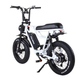 Polarna X-01 20“ 4.0 Fat Tire Electric Motorbike With 1000W Motor 48V 22.5Ah SamSung Battery Pneumatic Fork(USA) - Polarna Ebikes Polarna Ebikes Black POLANRA Polarna X-01 20“ 4.0 Fat Tire Electric Motorbike With 1000W Motor 48V 22.5Ah SamSung Battery Pneumatic Fork(USA)